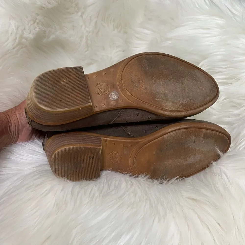Lucky Brand brim booties, size 9‎